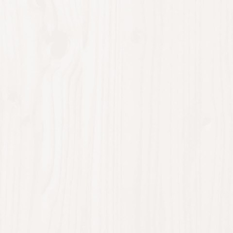 Rama łóżka, biała, 75x190 cm, pojedyncza mała, drewno sosnowe