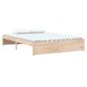 Rama łóżka, lite drewno, 140 x 200 cm