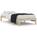 Rama łóżka, lite drewno sosnowe, 90 x 200 cm