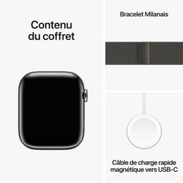 Smartwatch Apple Series 9 Czarny Grafit 45 mm