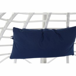 Fotel wiszący ogrodowy DKD Home Decor Granatowy Biały Aluminium rattan syntetyczny 90 x 70 x 110 cm (107 x 107 x 198 cm)