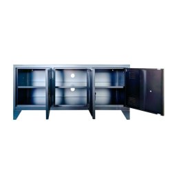 MebleTV Home ESPRIT Czarny Metal 120 x 40 x 58 cm