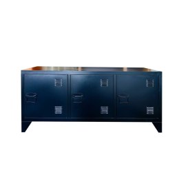 MebleTV Home ESPRIT Czarny Metal 120 x 40 x 58 cm