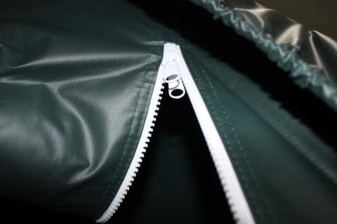 Schron gospodarczy 3,3×4,8 m, zielony, PVC 550 g/m²