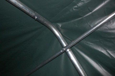 Schron gospodarczy 3,3×4,8 m, zielony, PVC 550 g/m²