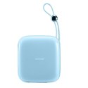 Powerbank 10000mAh Jelly Series 22.5W kabel Iphone Lightning niebieski