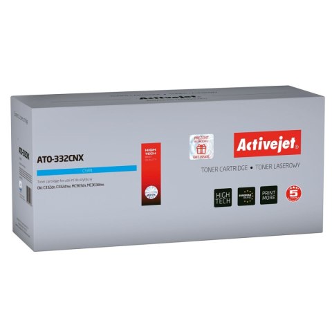 Toner Activejet ATO-332CNX Turkusowy