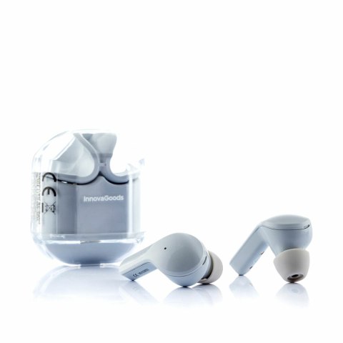 Słuchawki bezprzewodowe z etui ładującym Grey InnovaGoods Słuchawki bezprzewodowe z etui ładującym Grey InnovaGoods
