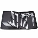 ZESTAW KLUCZY NASADOWYCH SZEŚCIOKĄTNYCH 12 ELEMENTÓW 9-19MM W WALIZCE TRANSPORTOWEJ