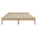 Rama łóżka, 150x200 cm, lite drewno sosnowe
