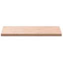Blat stołu, 100x60x4 cm, prostokątny, lite drewno bukowe