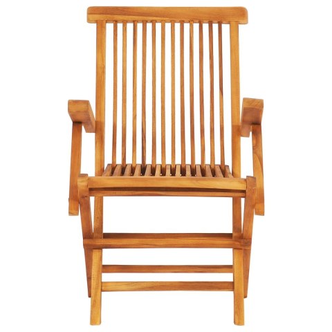 7-cz. zestaw składanych mebli ogrodowych, lite drewno tekowe