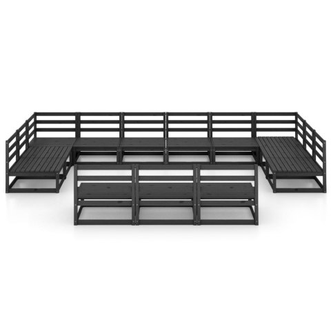 13-cz. zestaw mebli wypoczynkowych do ogrodu, drewno sosnowe