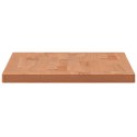 Blat do stołu, 80x40x2,5 cm, prostokątny, lite drewno bukowe