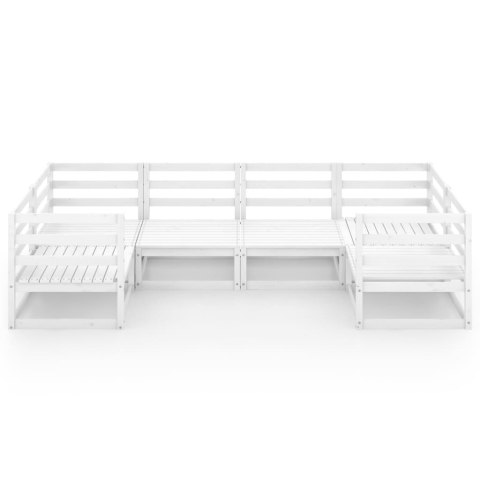 6-cz. zestaw mebli wypoczynkowych do ogrodu, drewno sosnowe