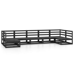 7-cz. zestaw mebli wypoczynkowych do ogrodu, drewno sosnowe