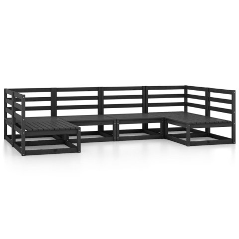 6-cz. zestaw mebli wypoczynkowych do ogrodu, drewno sosnowe