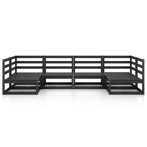 6-cz. zestaw mebli wypoczynkowych do ogrodu, drewno sosnowe