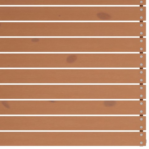 6-cz. zestaw wypoczynkowy do ogrodu, miodowy brąz, sosnowy