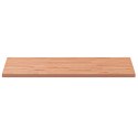 Blat do stołu, 100x60x2,5 cm, prostokątny, lite drewno bukowe