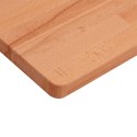 Blat do stołu, 100x60x2,5 cm, prostokątny, lite drewno bukowe