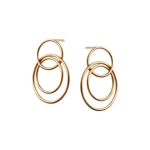 Złote kolczyki KXC6493