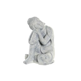 Figurka Dekoracyjna DKD Home Decor Szary Jasnoszary Budda Orientalny 18 x 14 x 23 cm