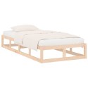 Rama łóżka, 90x190 cm, lite drewno