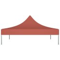 Dach namiotu imprezowego, 3 x 3 m, terakota, 270 g/m²
