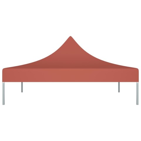 Dach namiotu imprezowego, 3 x 3 m, terakota, 270 g/m²