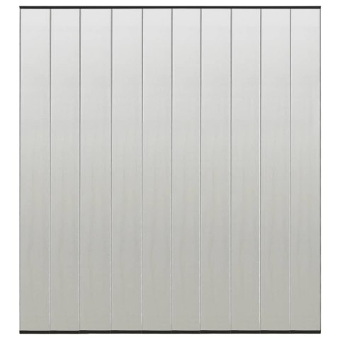 Moskitiera na drzwi, 10-panelowa, czarna, 240x240 cm