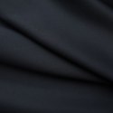 Zasłony zaciemniające z haczykami 2 szt., czarne, 140x175 cm