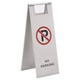 Składane oznakowanie parkingowe, stal nierdzewna
