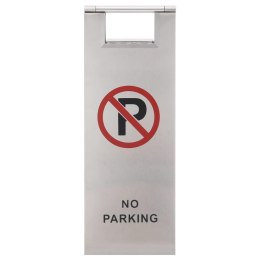 Składane oznakowanie parkingowe, stal nierdzewna