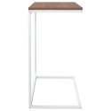 Stolik boczny, biały, 55x35x66 cm, materiał drewnopochodny