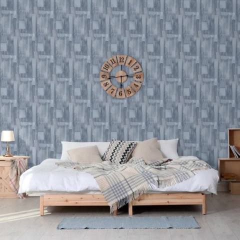 DUTCH WALLCOVERINGS Tapeta Wood, szara