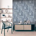 DUTCH WALLCOVERINGS Tapeta Wood, szara