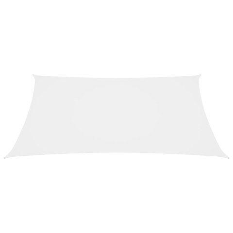 Prostokątny żagiel ogrodowy, tkanina Oxford, 2,5x3,5 m, biały