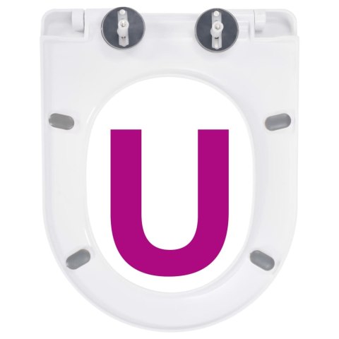 Deska sedesowa, wolnoopadająca, z szybkozłączem, biała