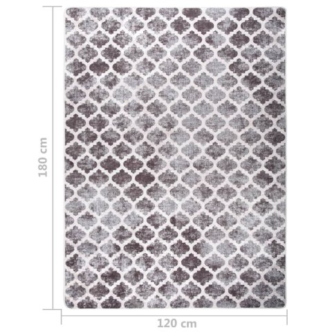 Dywan, możliwość prania, 120x180 cm, kolorowy, antypoślizgowy