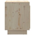 Szafka nocna, 40x30x40 cm, lite drewno sosnowe