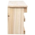 Domek dla wróbli, 5 pokoi, 68x15x21 cm, drewno jodłowe
