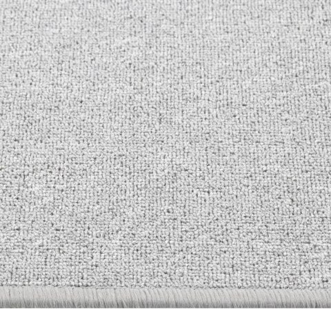 Dywanik, jasnoszary, 80 x 250 cm