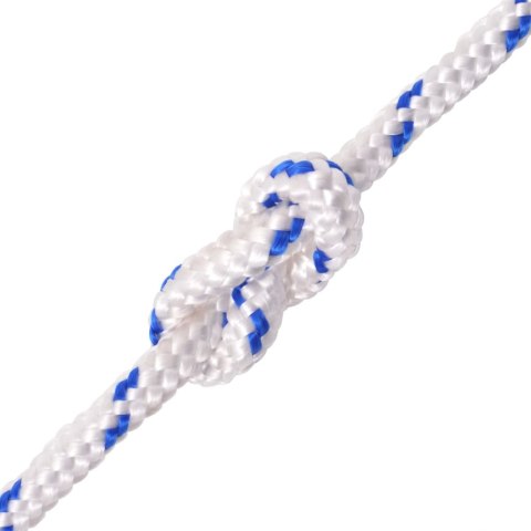 Linka żeglarska z polipropylenu, 14 mm, 50 m, biała Linka żeglarska z polipropylenu, 14 mm, 50 m, biała