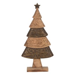 Ozdoby świąteczne Brązowy Drewno mango Choinka 32 x 9 x 65,5 cm