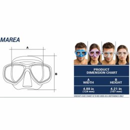 Okulary do Snorkelingu Cressi-Sub DM1000054 Różowy Dorosłych