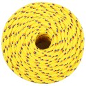 Linka żeglarska, żółta, 8 mm, 250 m, polipropylen