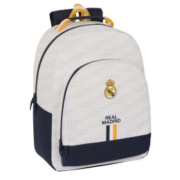 Plecak szkolny Real Madrid C.F. Biały 32 x 42 x 15 cm