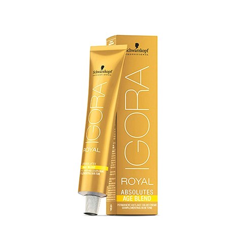 Trwała Koloryzacja Igora Royal Absolutes Schwarzkopf 6-460 Age Blend (60 ml)