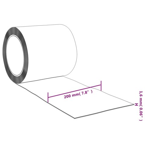 Kurtyna paskowa, niebieska, 200 mm x 1,6 mm, 10 m, PVC Kurtyna paskowa, niebieska, 200 mm x 1,6 mm, 10 m, PVC